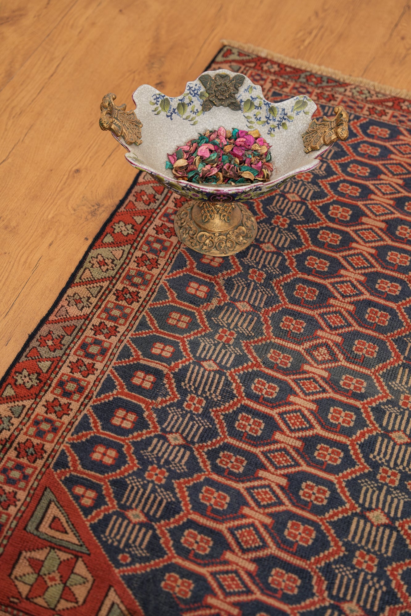 Vintage Anatolian Rug 4'2" X 2'9"