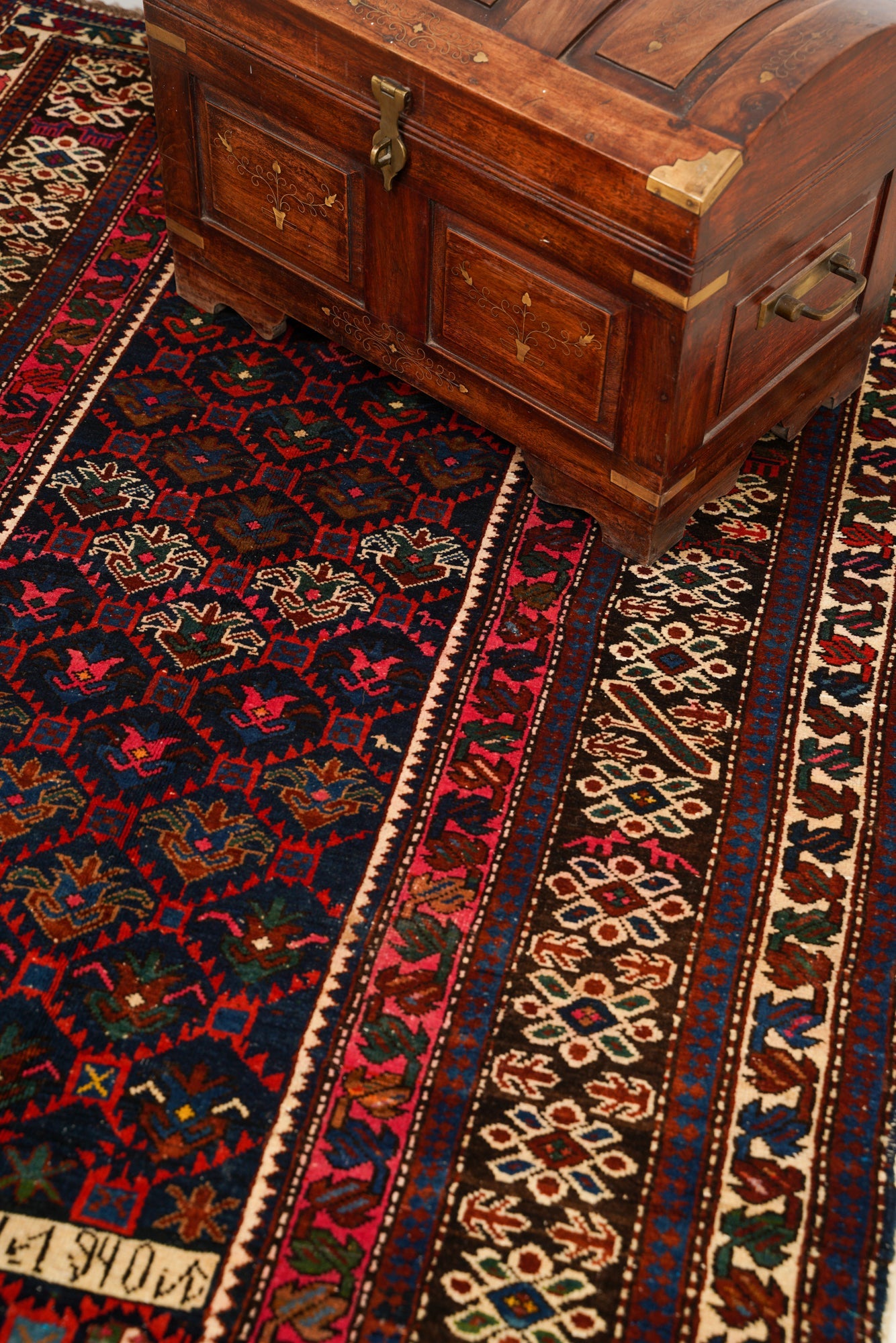 Antique Caucasian Chichi Rug 6'2" x 4'1"