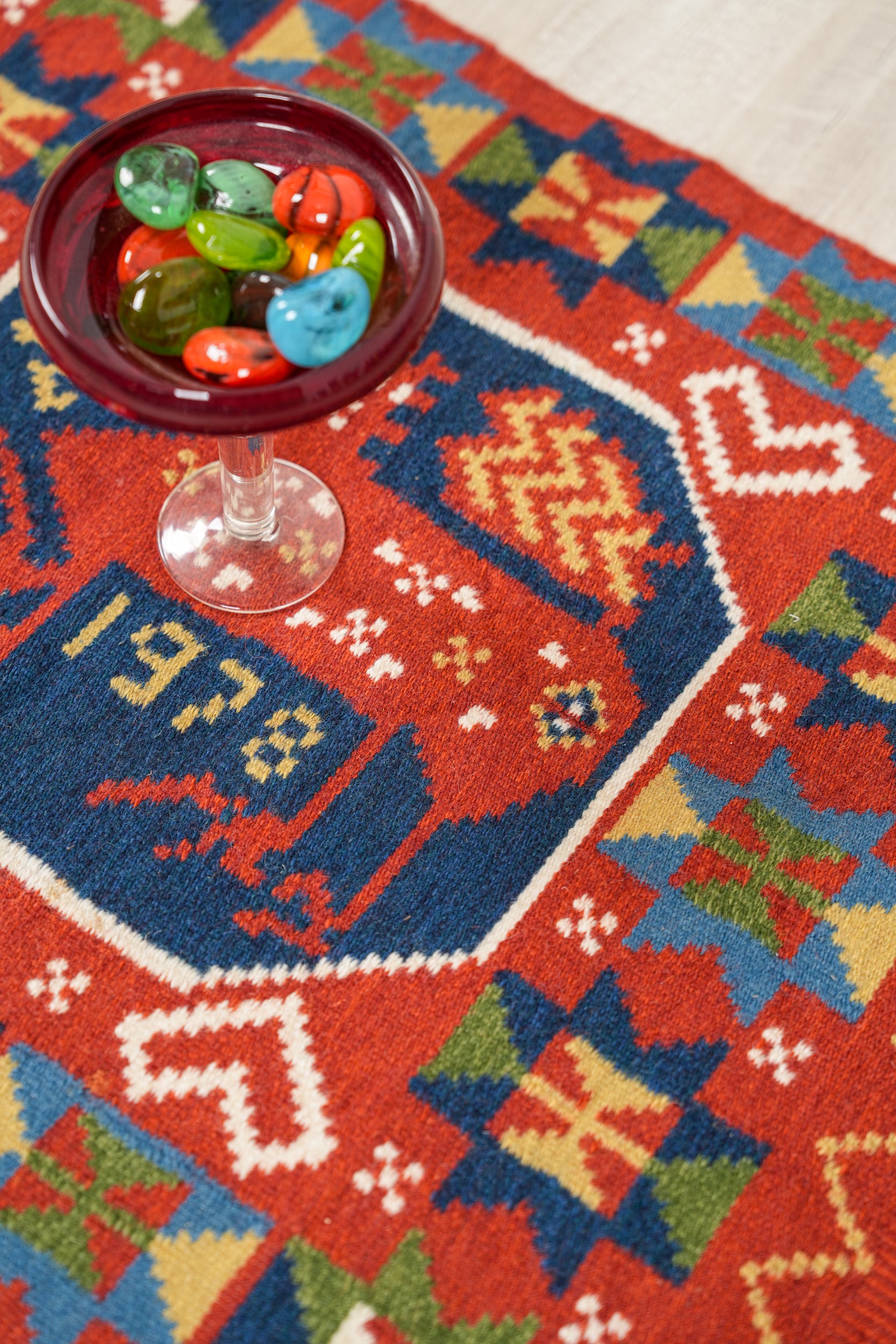 Vintage Swedish Rölakan Tapestry 2'3" x 1'10"