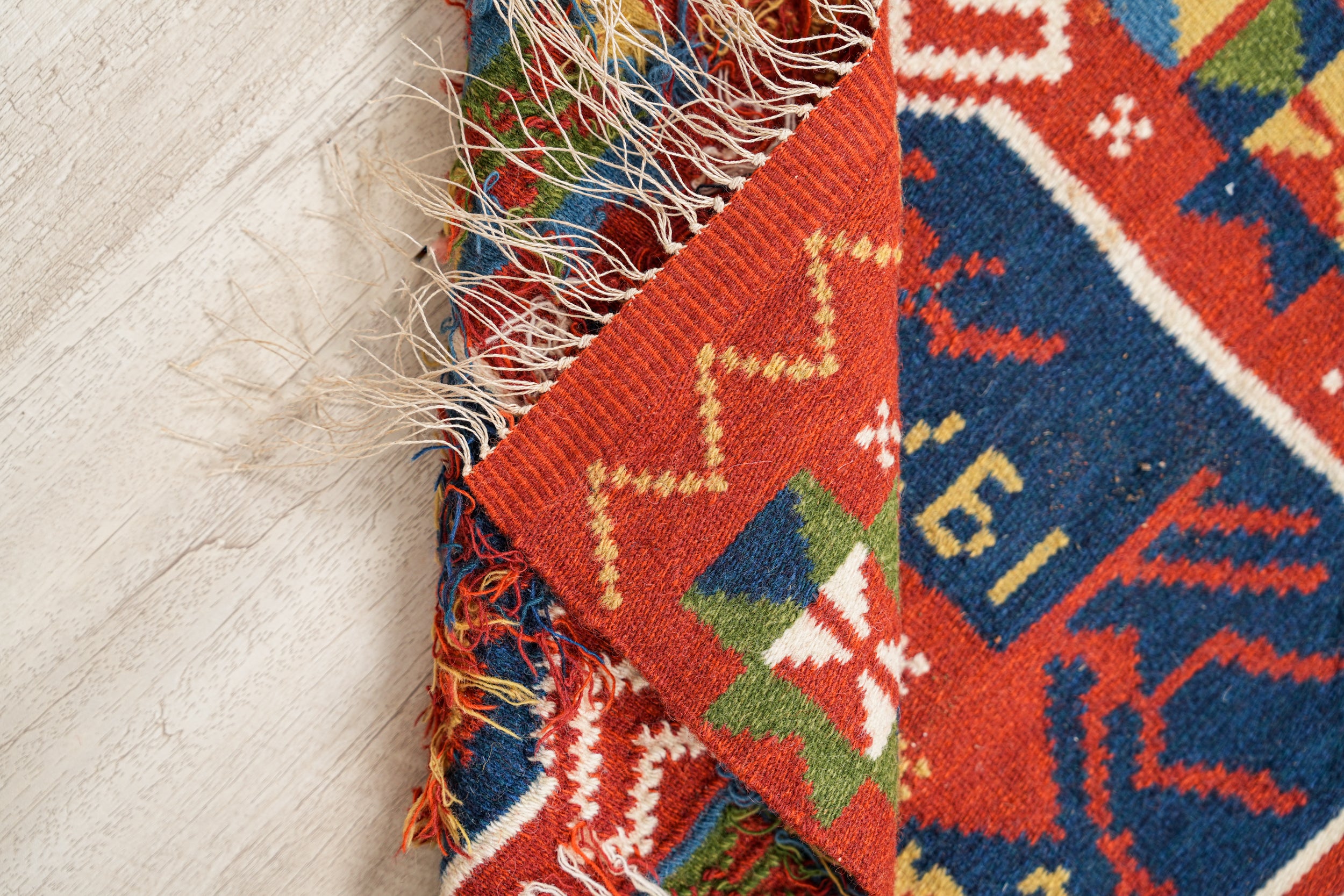 Vintage Swedish Rölakan Tapestry 2'3" x 1'10"