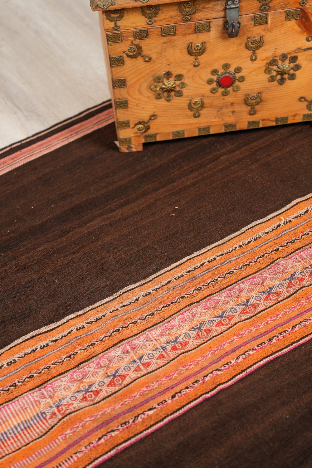 Vintage Bolivian Textile 3'6" x 3'1"