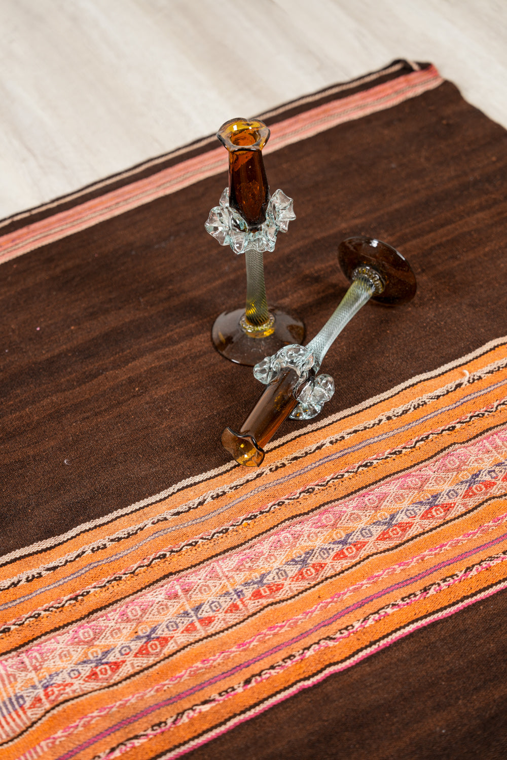 Vintage Bolivian Textile 3'6" x 3'1"