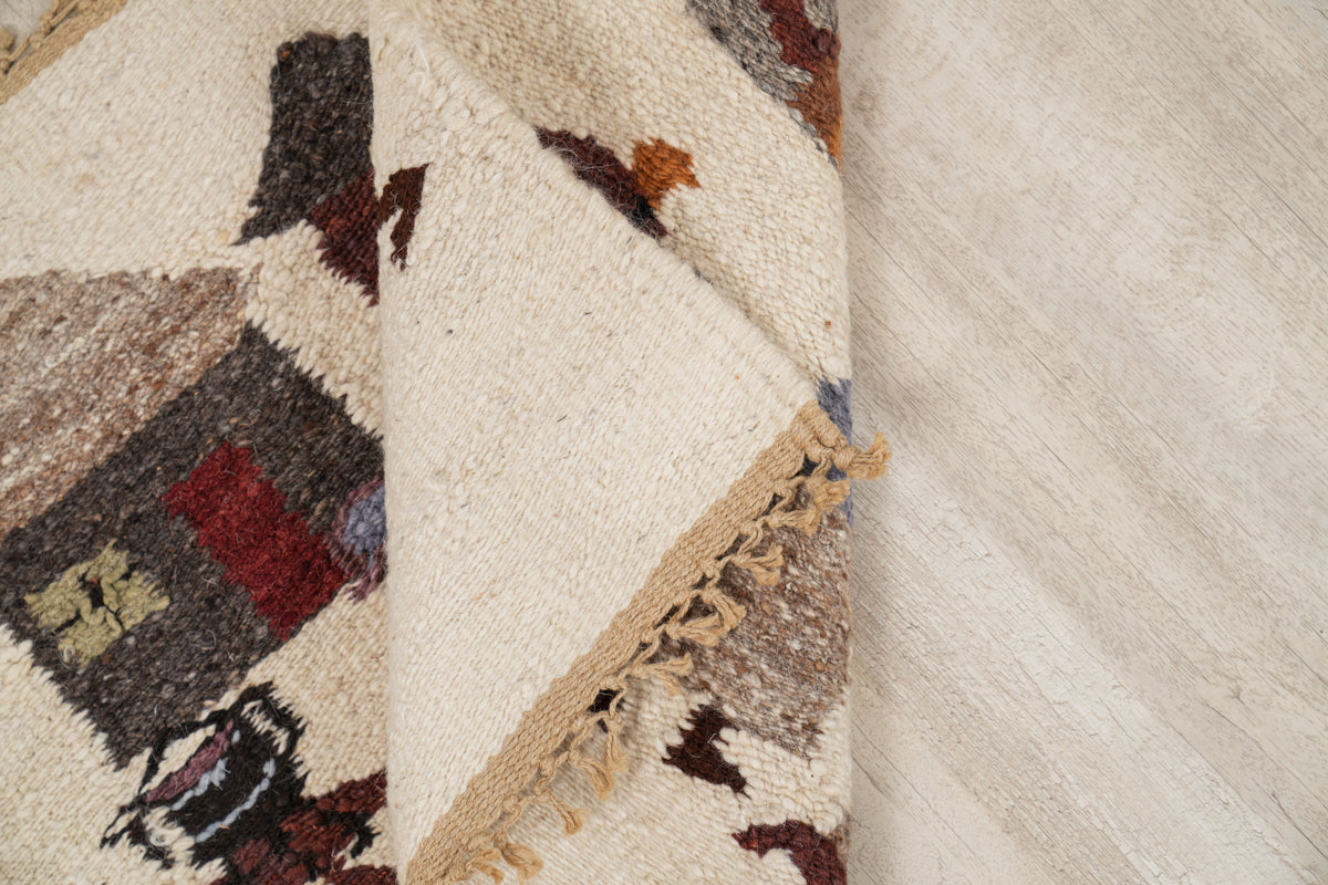 Rare Handmade African Kilim