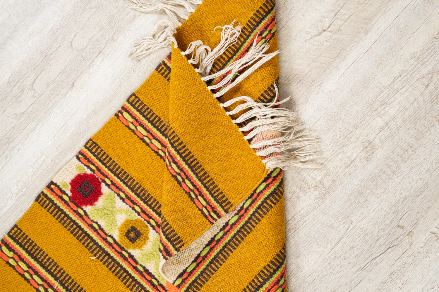 Vintage Polish Torontal Kilim 3'3" x 1'7"