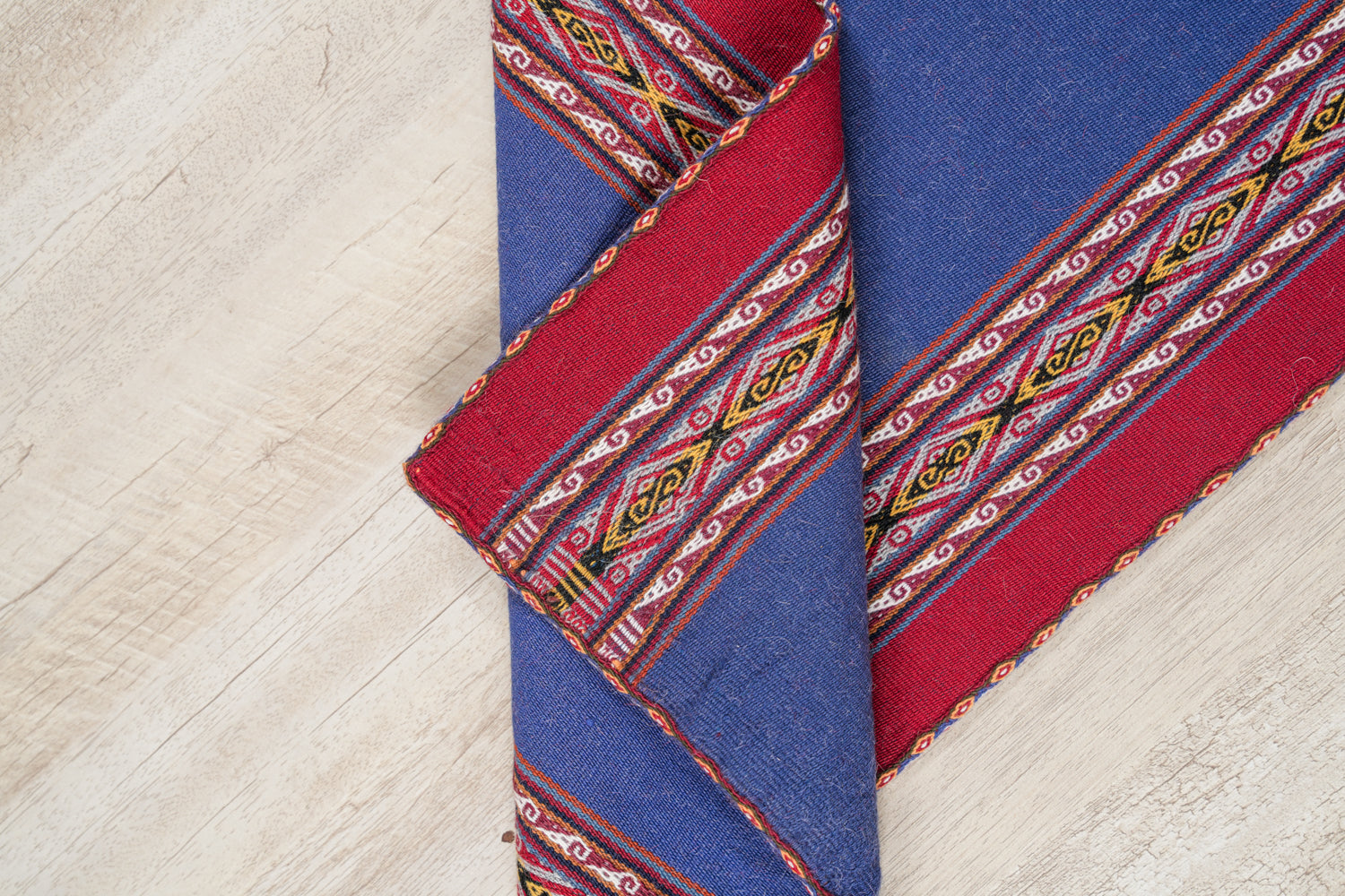 Vintage Peruvian Table Runner Textile 5' x 1'3"