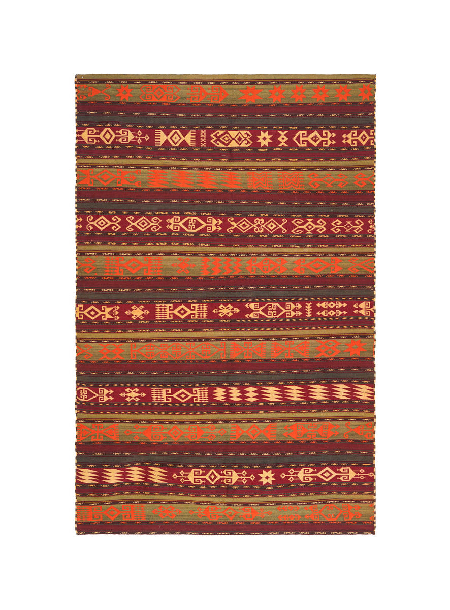 Vintage Ghudjeri Kilim 9'5" x 6'1"
