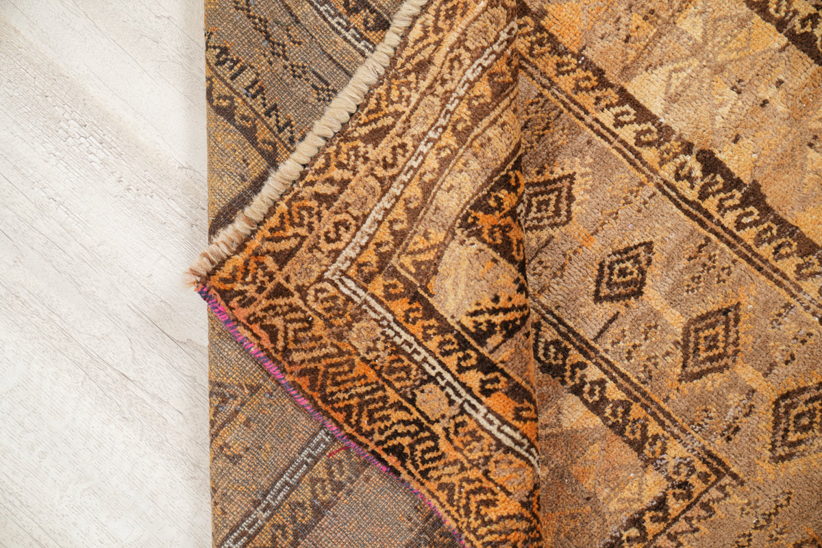 Vintage Baloch Rug 6'8" x 4'2"