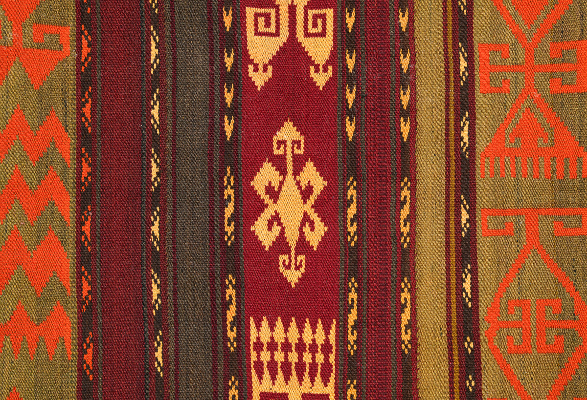 Vintage Ghudjeri Kilim 9'5" x 6'1"
