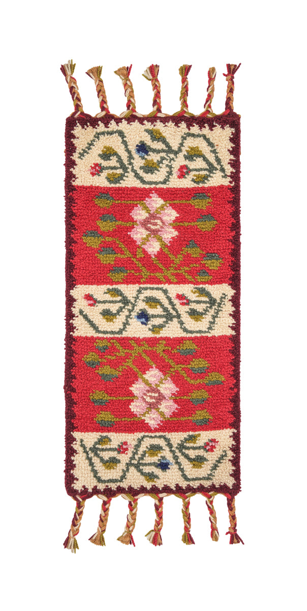 Vintage Turkish Rug 3'5" x 1'7"