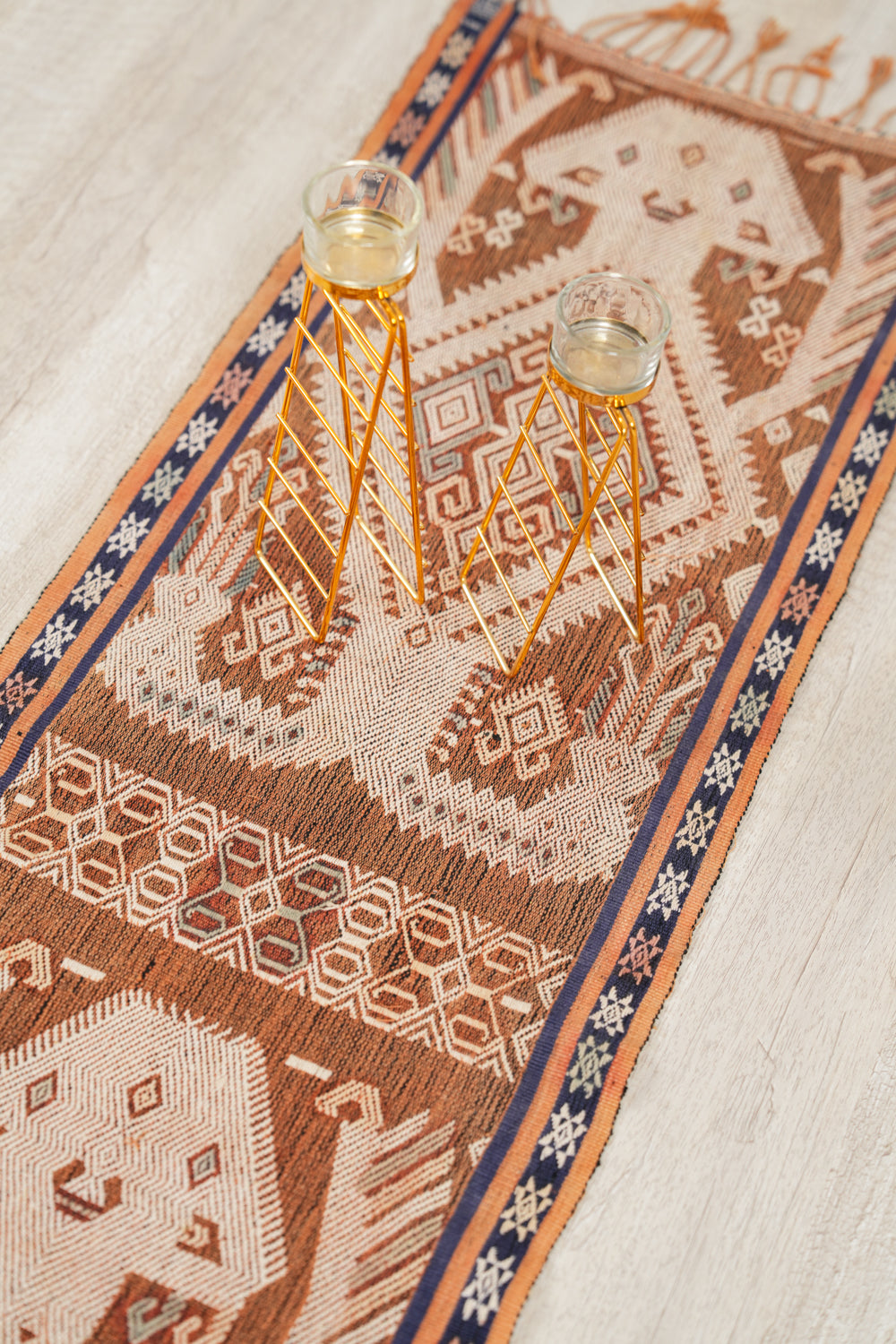 Vintage Indonesian Hinggi Textile 4'3" x 1'3"