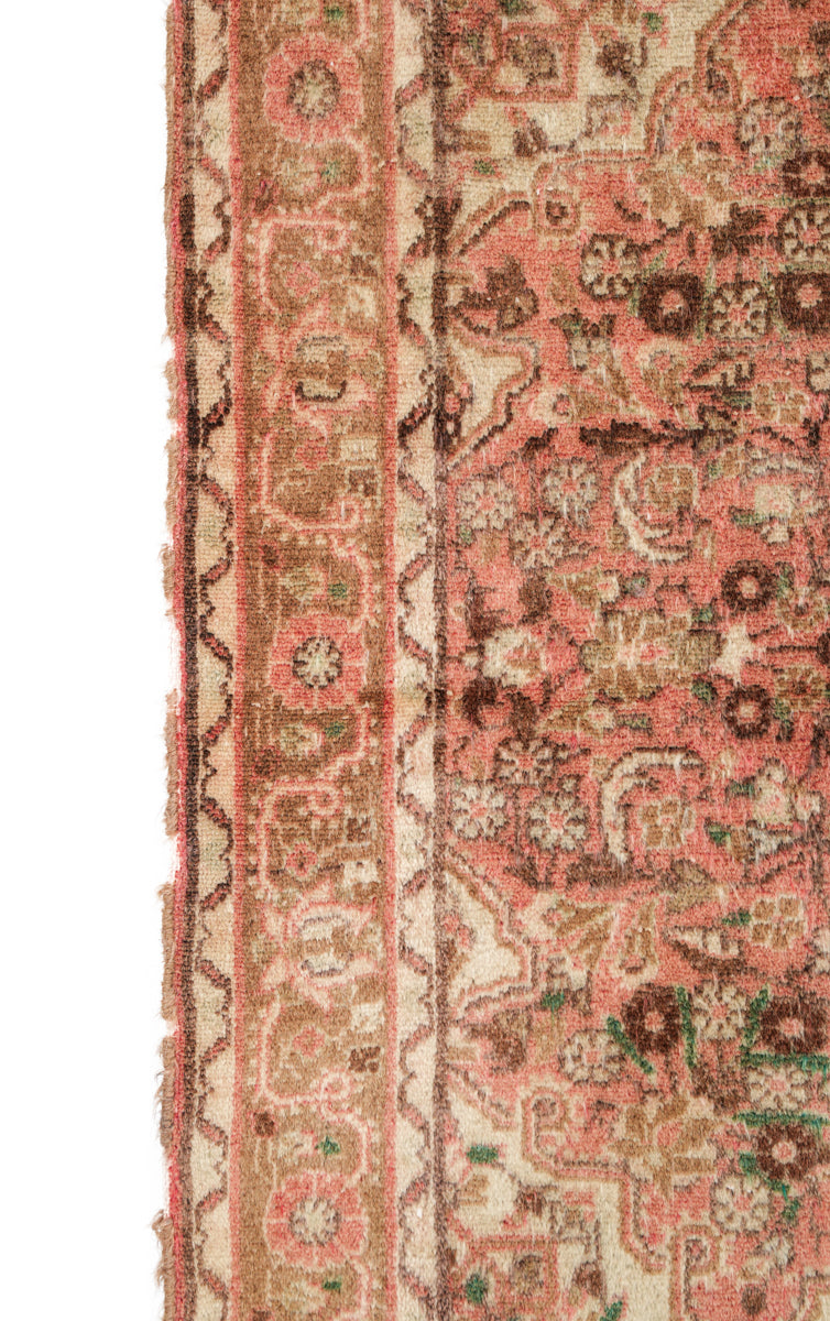 VINTAGE Kashmiri floral RUG 3'4" x 3'