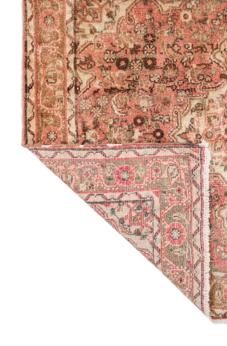 VINTAGE Kashmiri floral RUG 3'4" x 3'