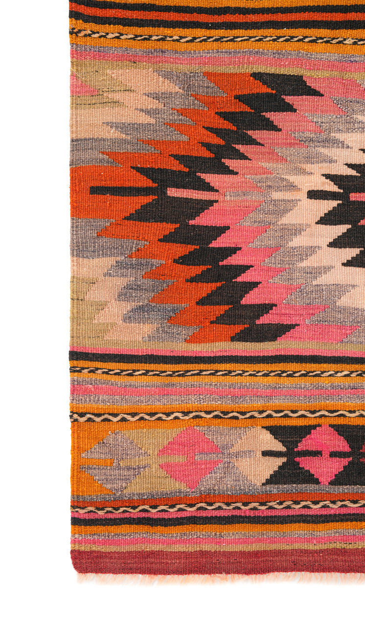 Vintage Turkish Kilim 3'6" x 3'1"