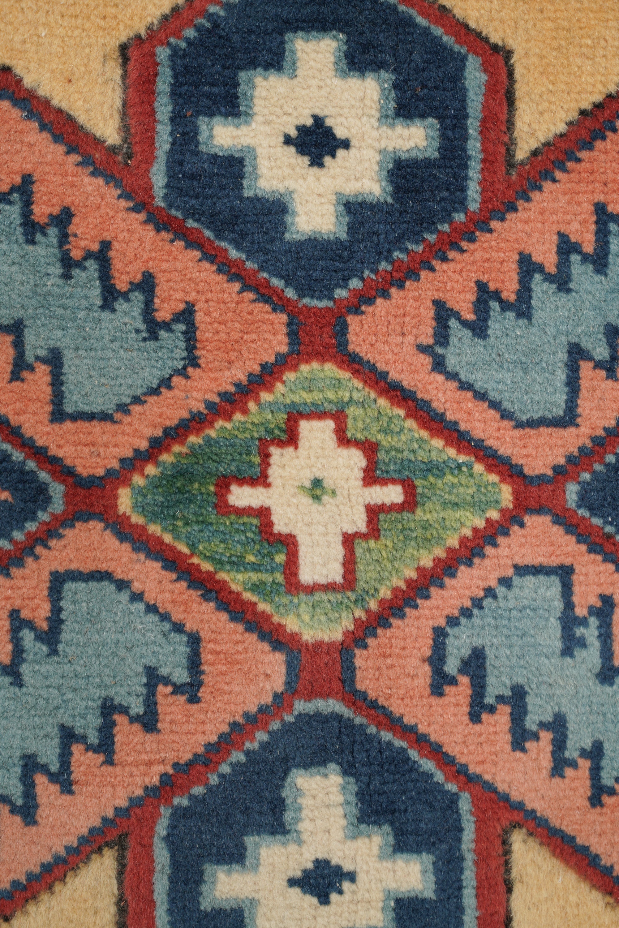 Vintage Turkish Kazak Rug 2'7" x 2'4"