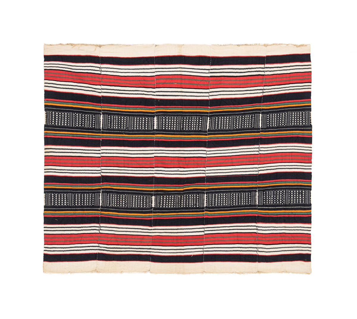 Antique African Fulani Dori Textile 3'5" x 4'1"