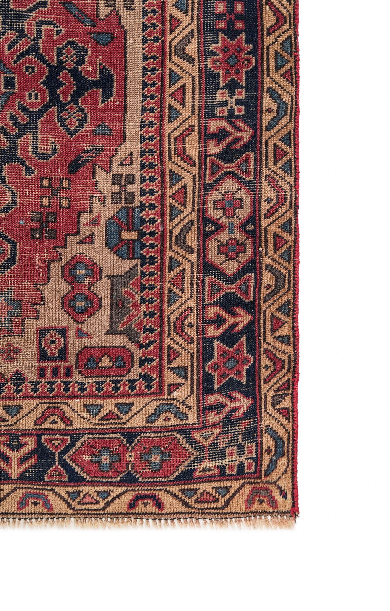 Antique Turkish Sivas Rug 4' X 3'4"