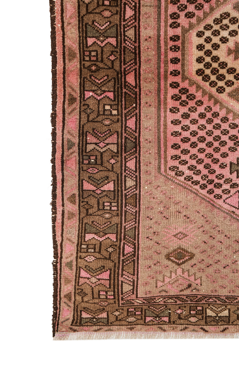 VINTAGE TURKISH RUG 4'9" x 3'4"