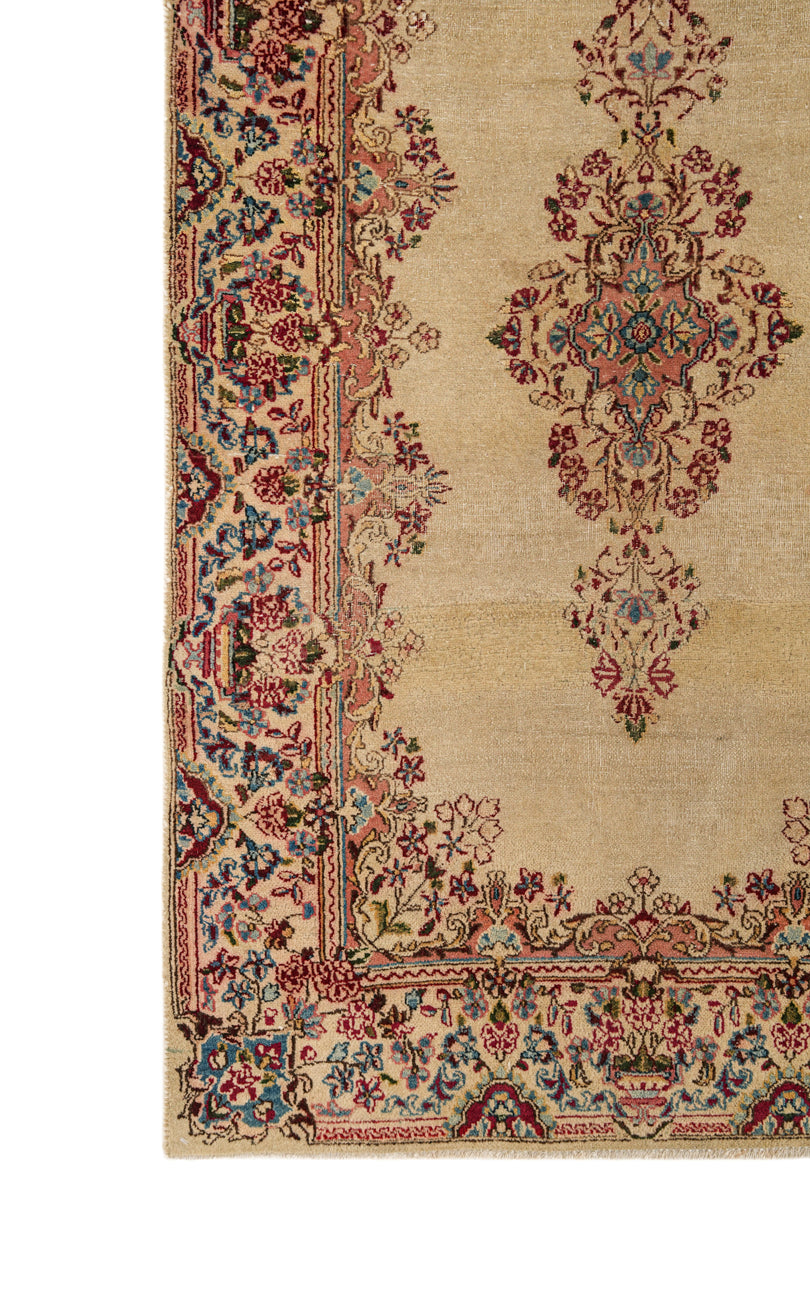 vintage oriental rug 5' x 3'