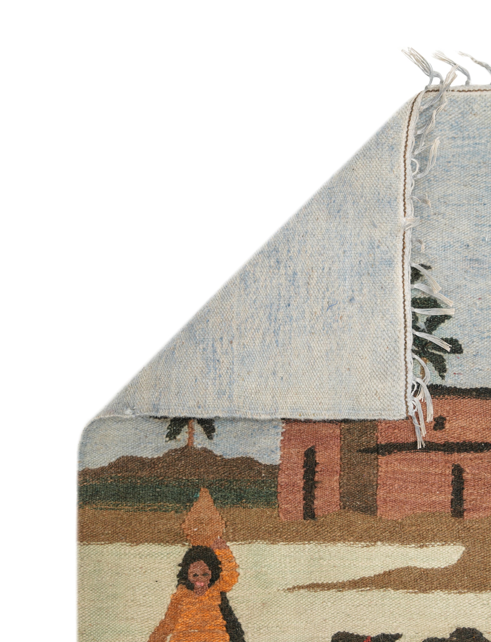 Vintage Egyptian Tapestry 2'3" x 1'8"