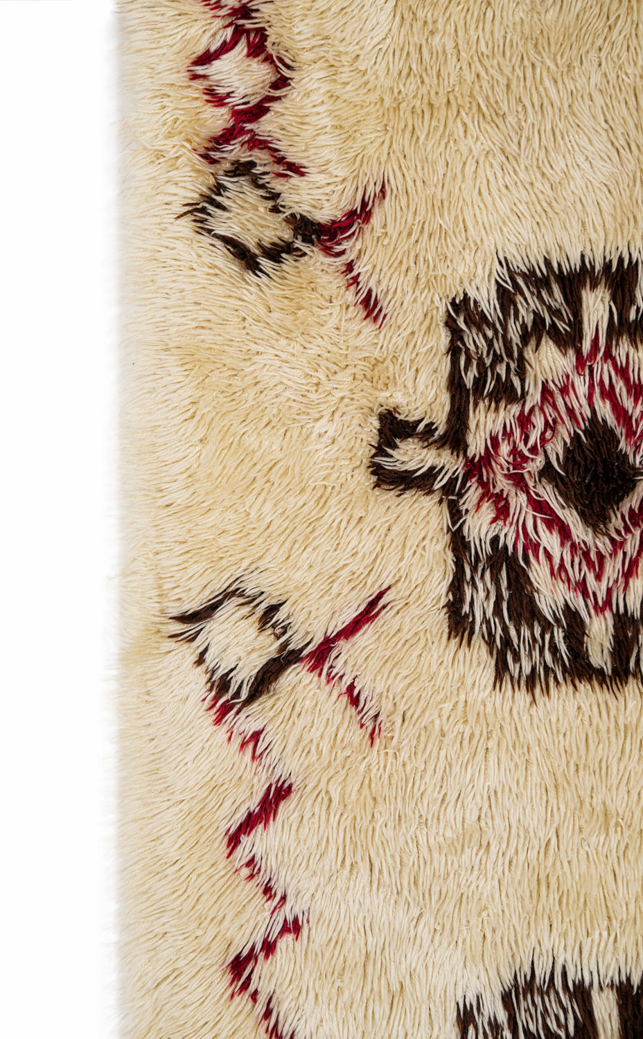 Vintage Scandinavian Deco Rug 5'7" x 2'2"