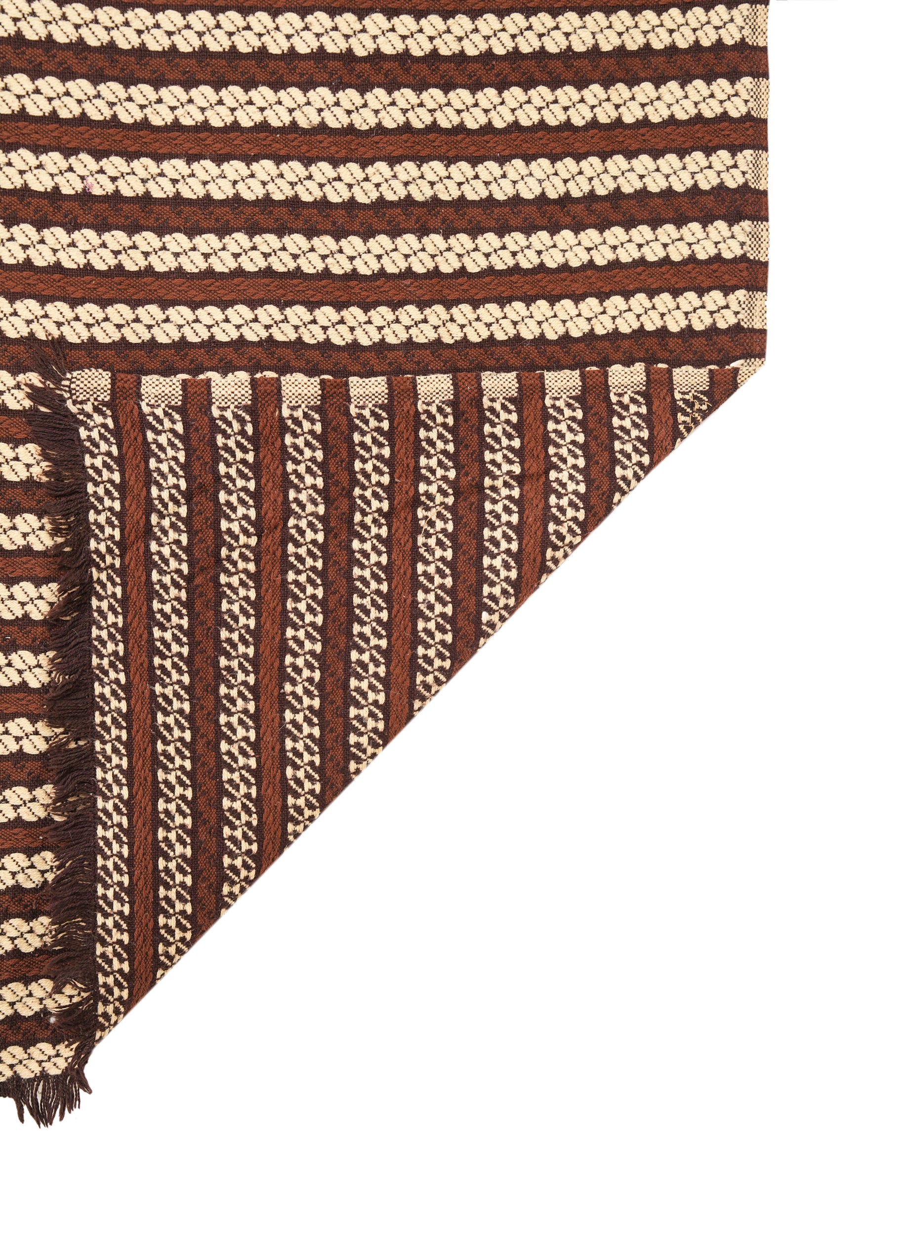 Vintage Scandinavian Loom Textile 6'5" x 5'