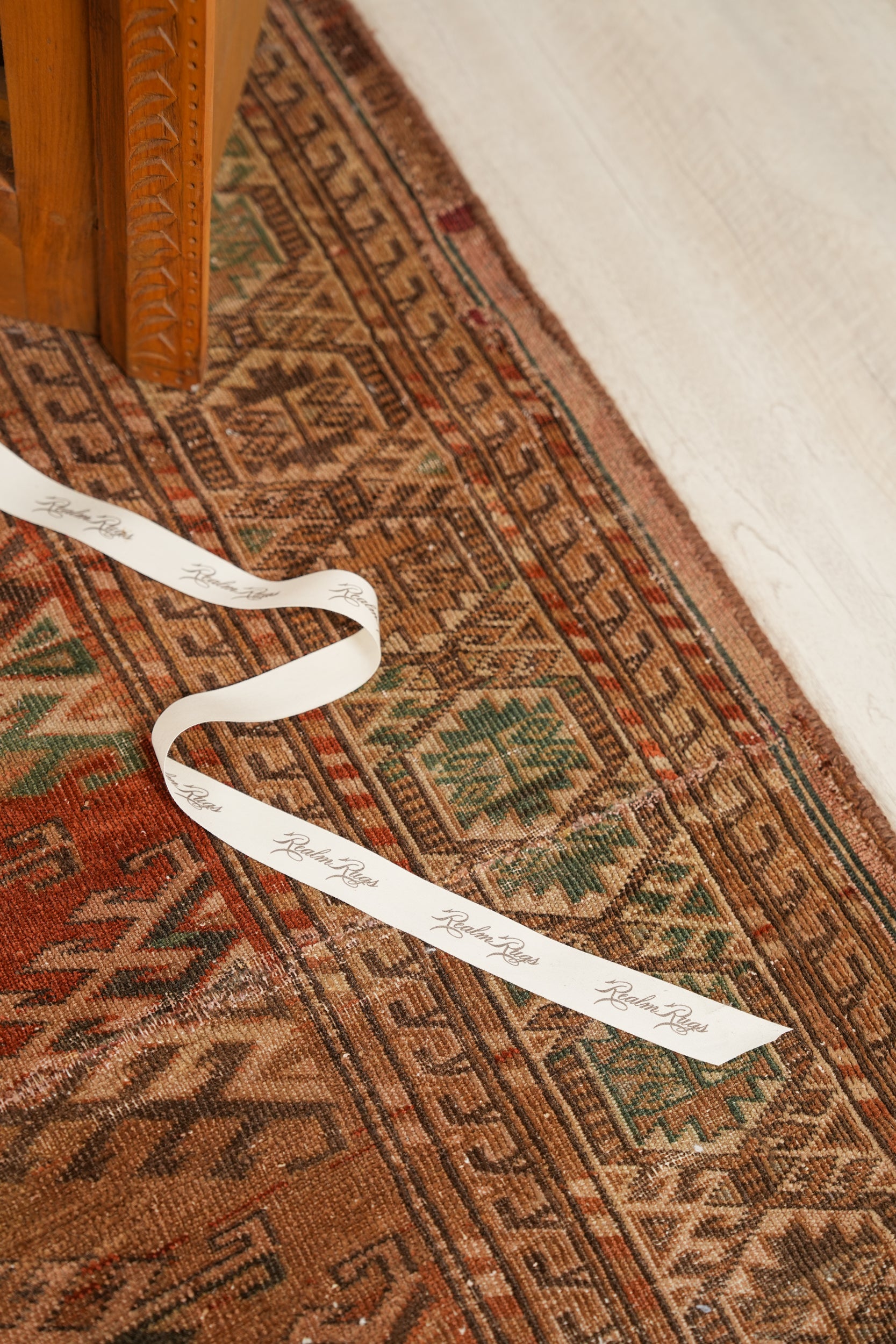 Vintage Turkmen Yamoud Rug 9'9" X 6'7"