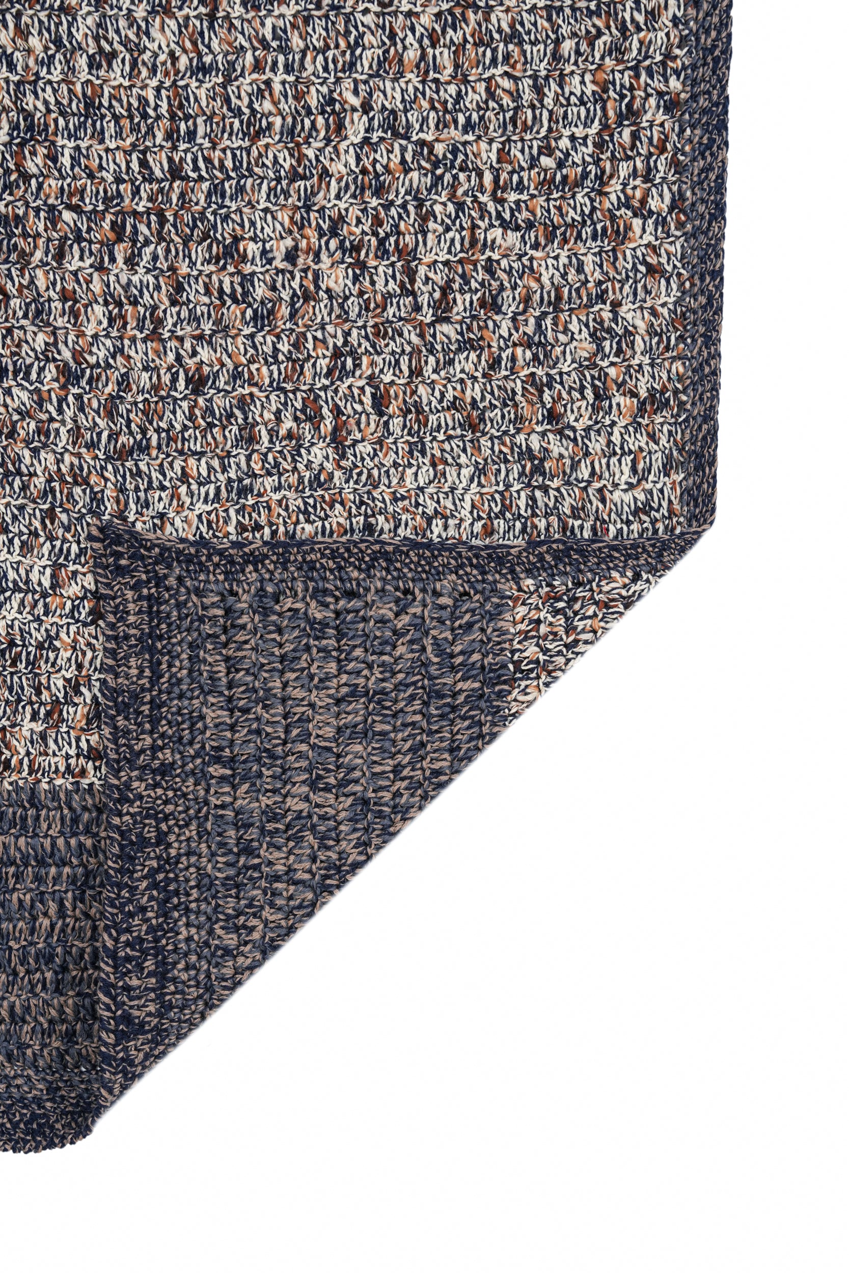 Vintage Scandinavian Blanket Textile 4'10" x 3'