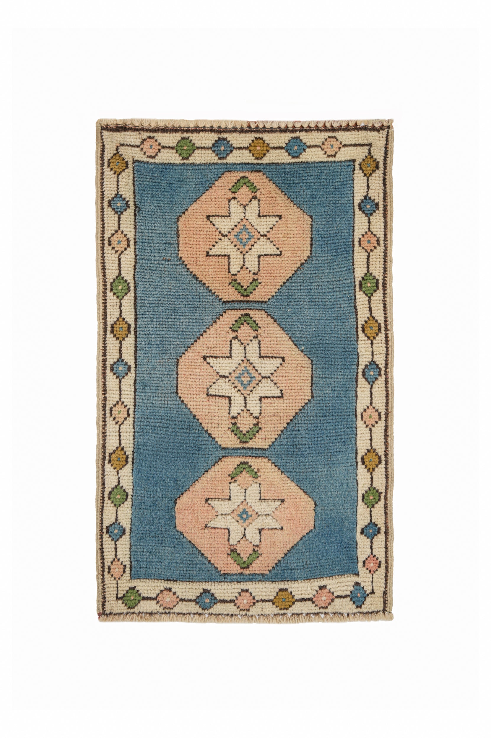 VINTAGE TURKISH Kazak RUG 2'10" x 1'5"