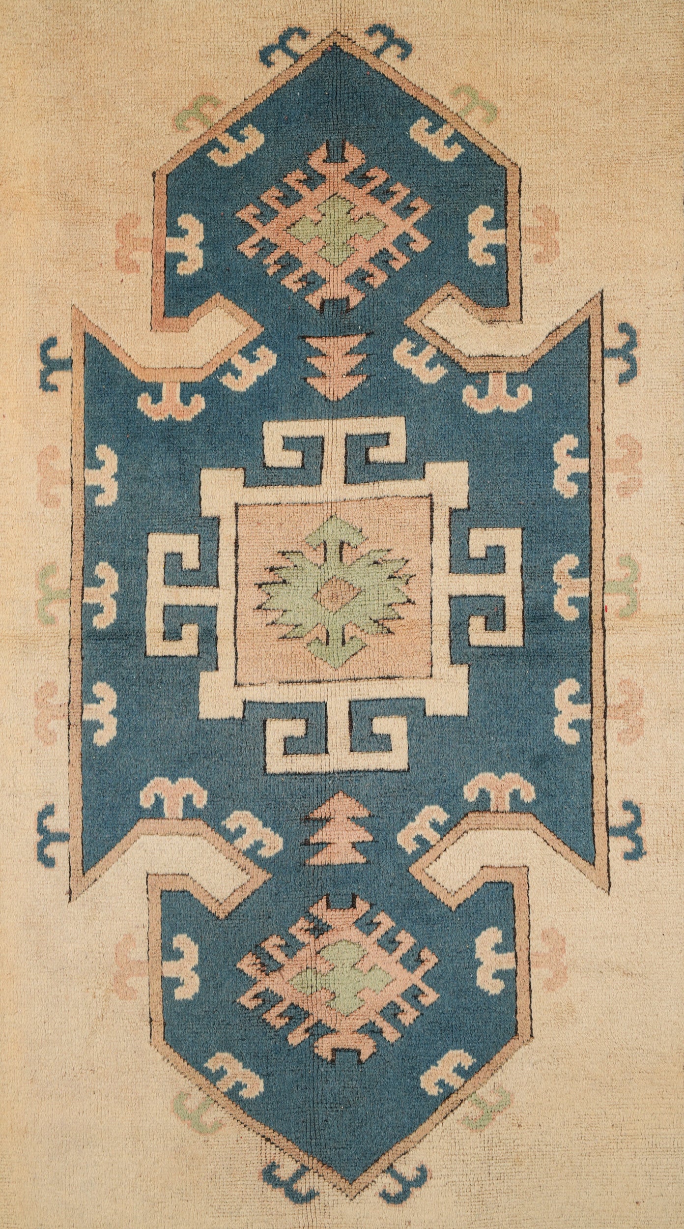 Vintage Turkish Kazak Rug 8' X 5'2"