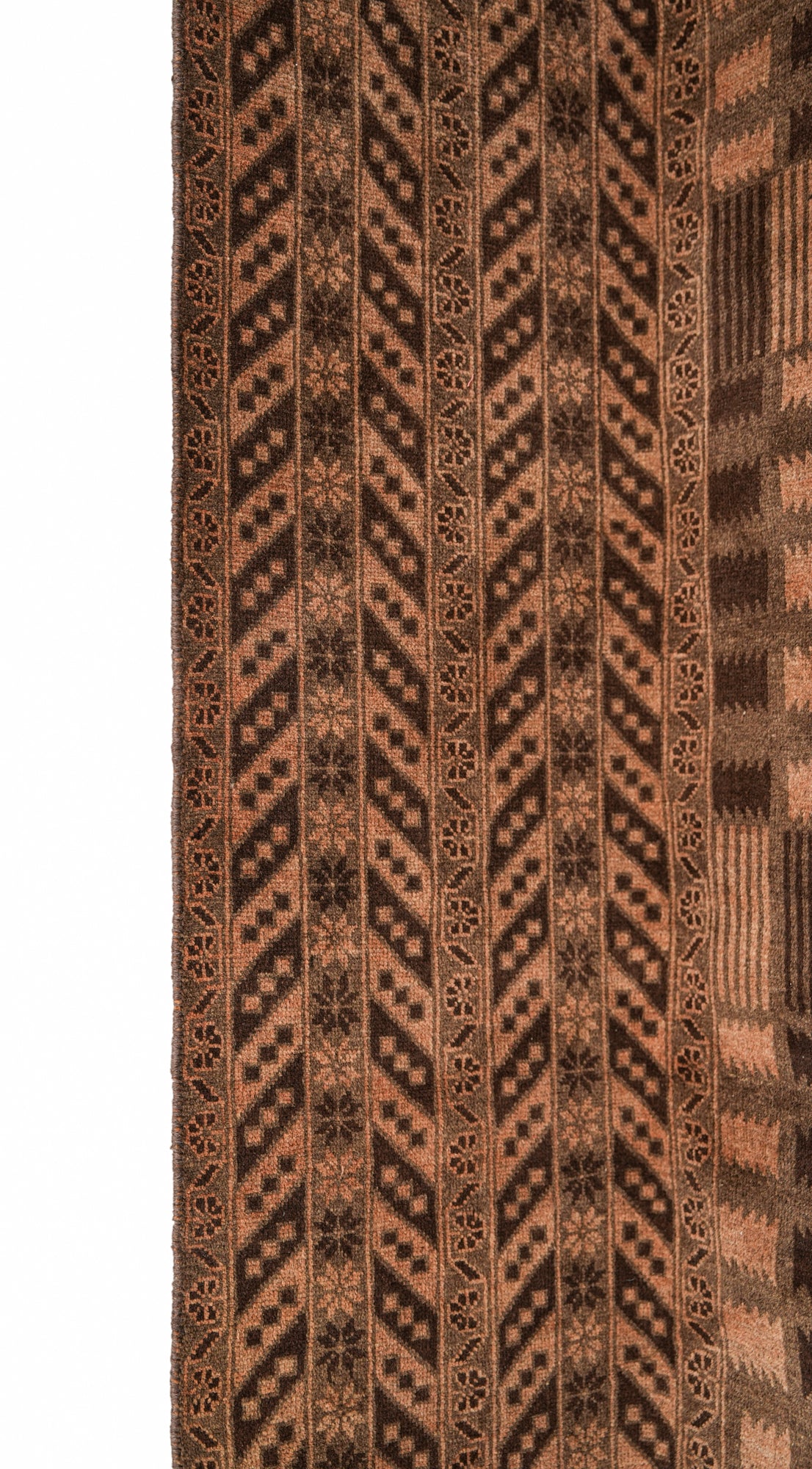 Vintage Turkmen Rug 12'9" x 10'3"