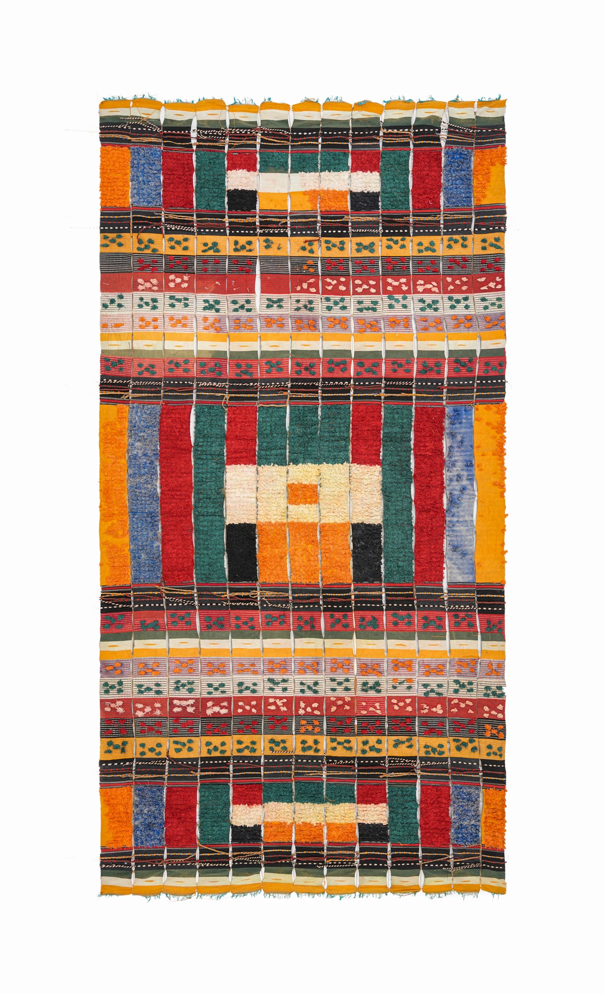 Vintage African Fulani Textile 12'2" x 5'8"