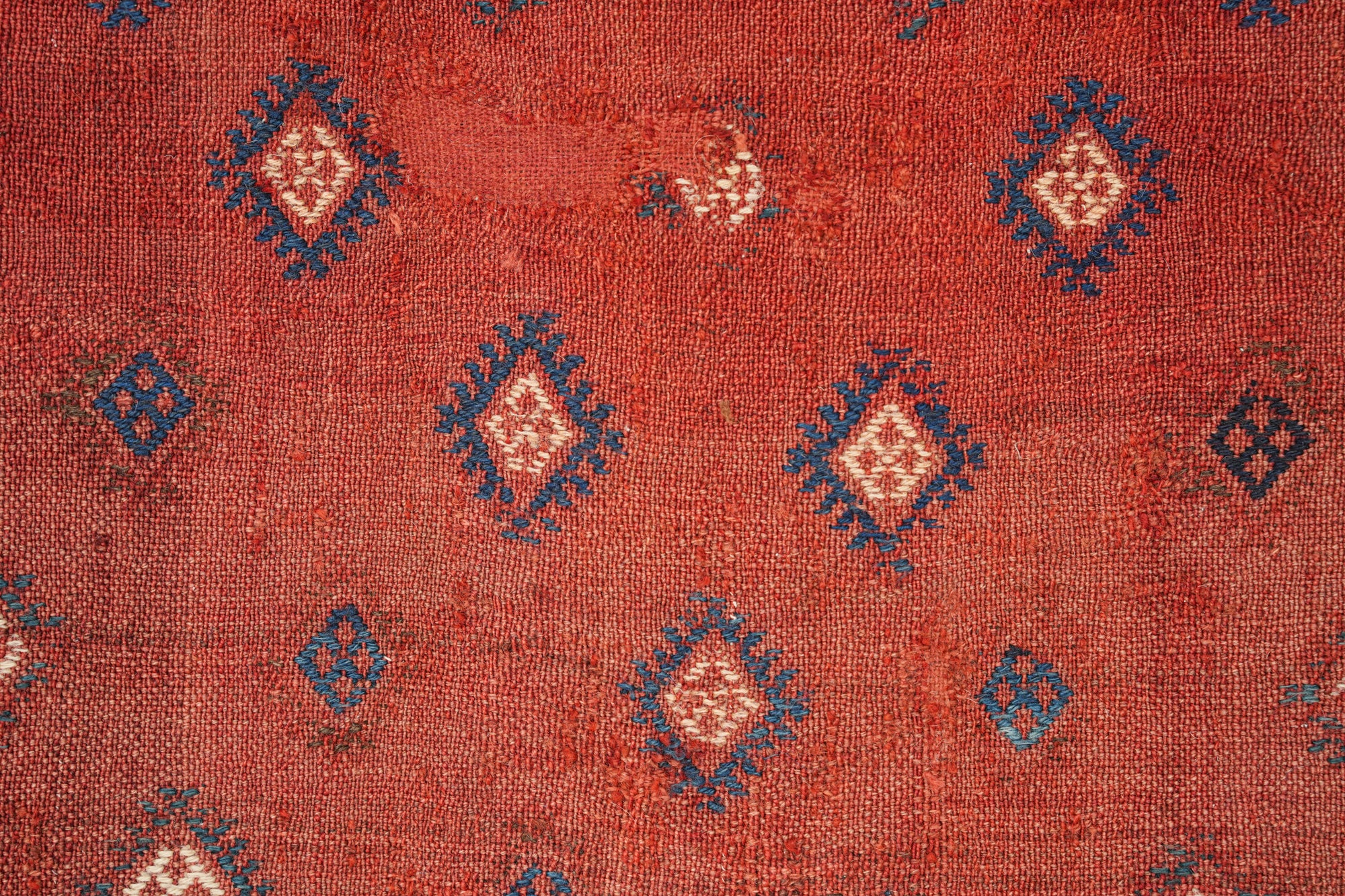 Antique Caucasian Verni Kilim 7'7" x 5'5"