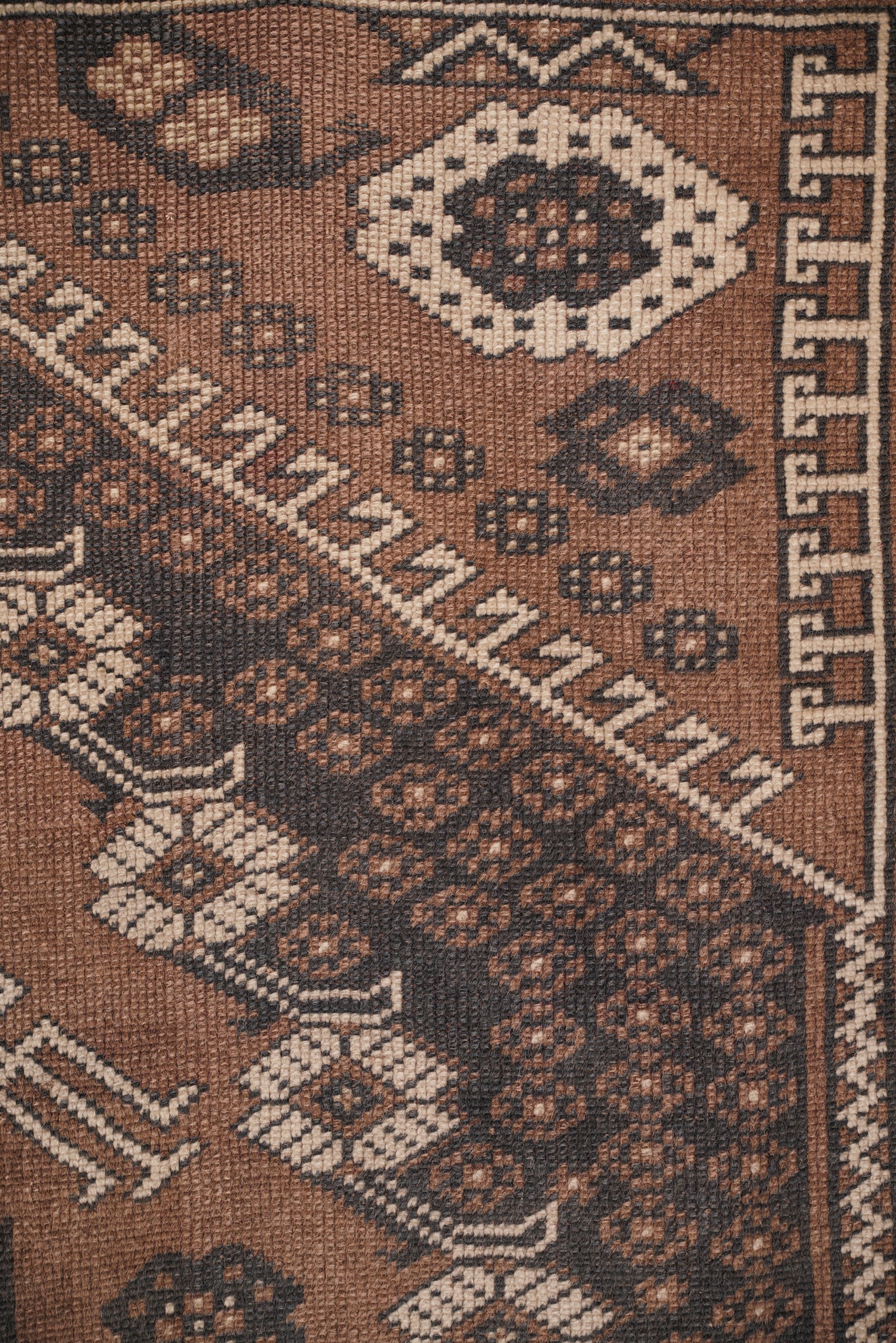 Vintage Turkish Bergama Rug 5'1" x 3'9"