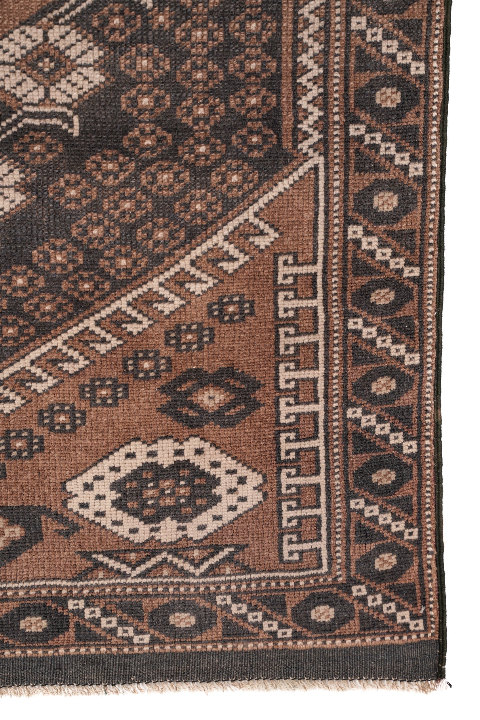 Vintage Turkish Bergama Rug 5'1" x 3'9"