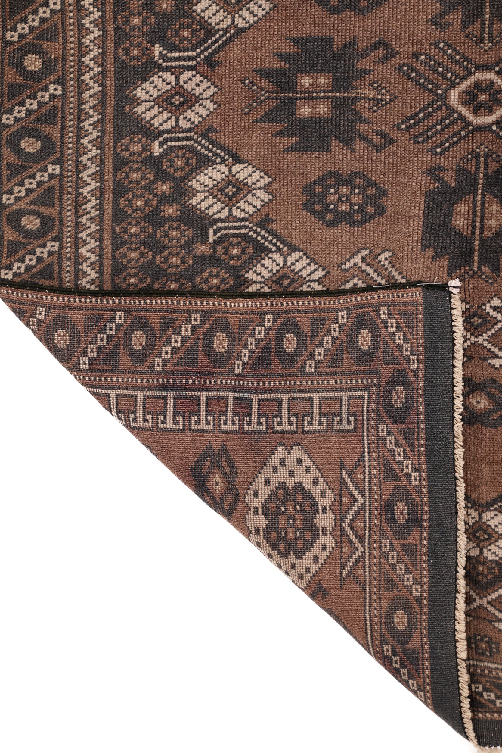 Vintage Turkish Bergama Rug 5'1" x 3'9"