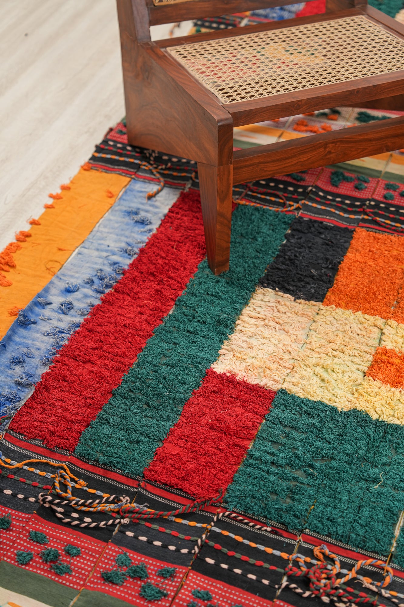 Vintage African Fulani Textile 12'2" x 5'8"