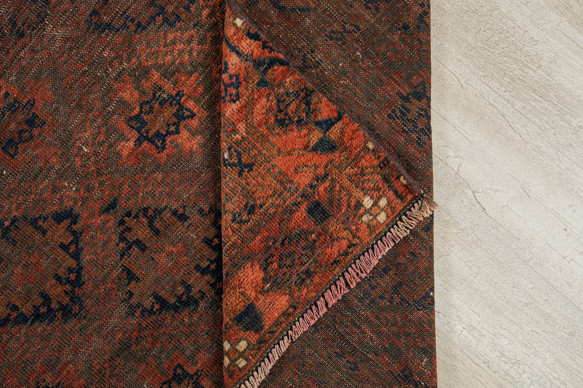 Antique TURKOMEN Rug 6'3" x 3'3"