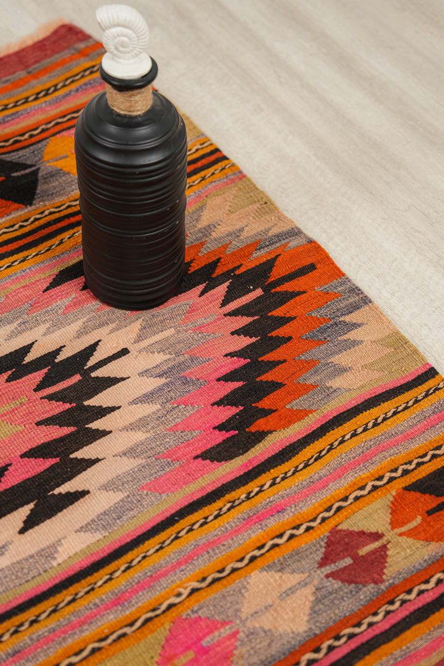 Vintage Turkish Kilim 3'6" x 3'1"