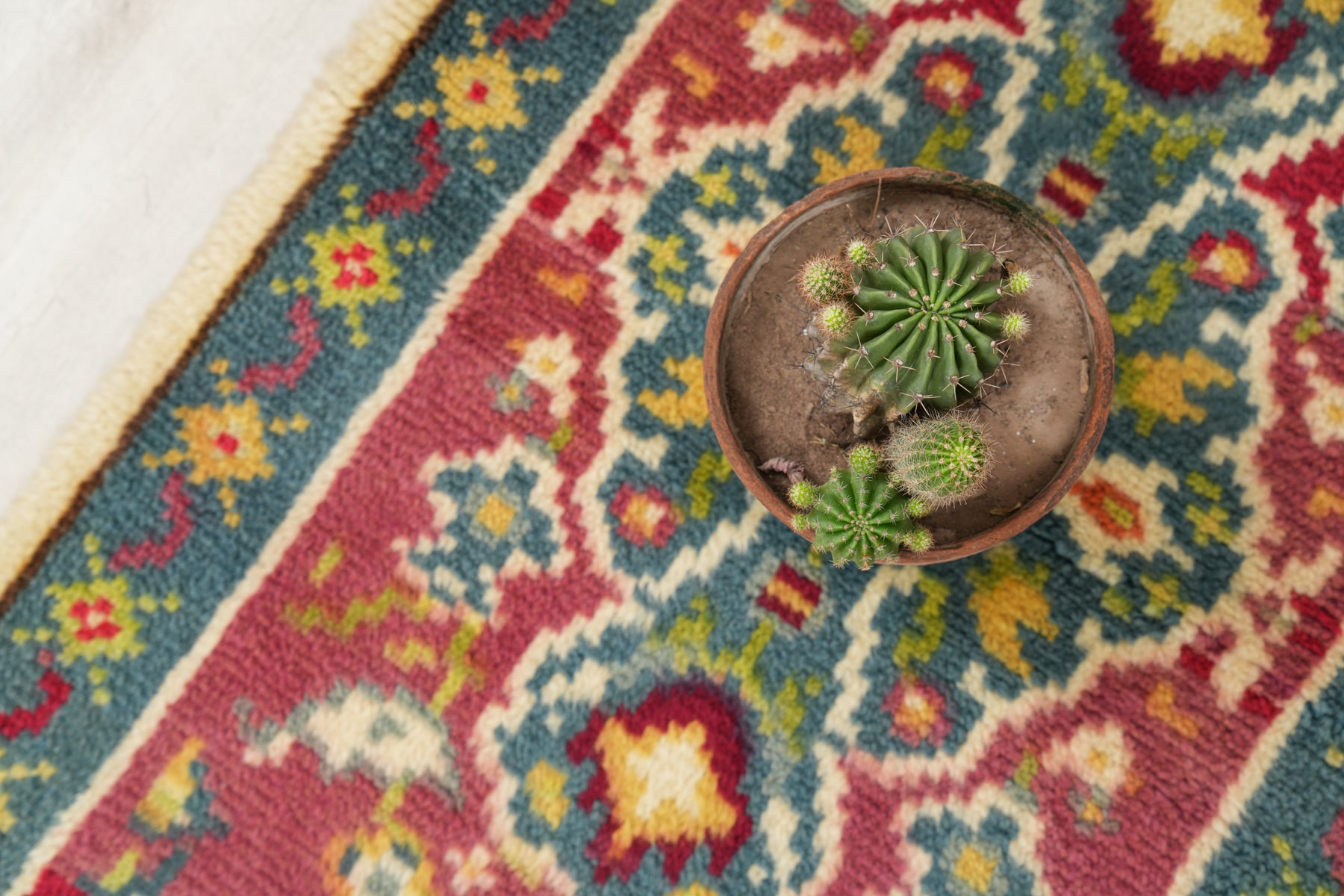 Vintage Tunisian Rug 5' x 2'3"
