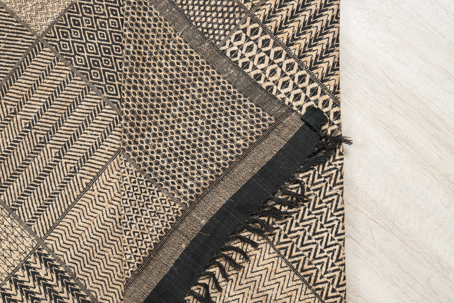 Vintage Indian Hand loom Textile 8'6" x 5'1"