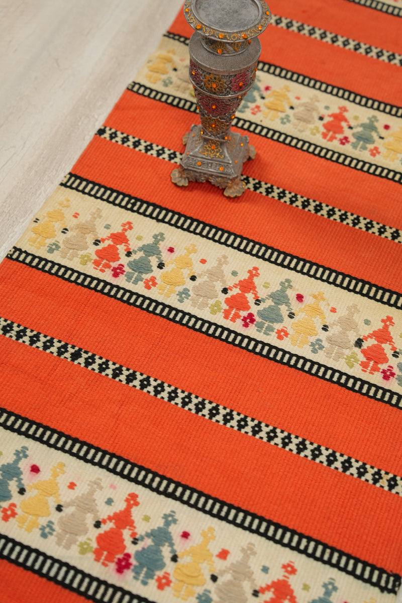 Vintage Polish Tapestry 5'11" x 1'8"