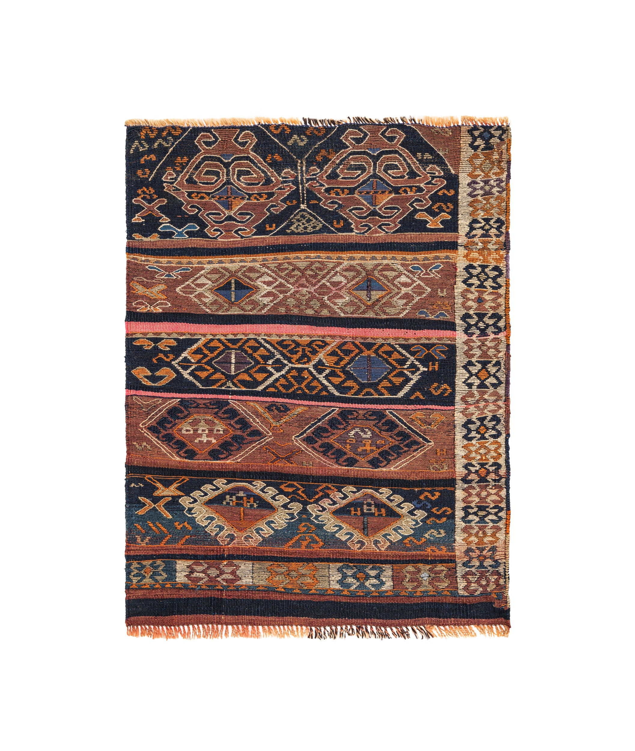 Antique Anatolian Kilim Fragment 3' X 2'4"