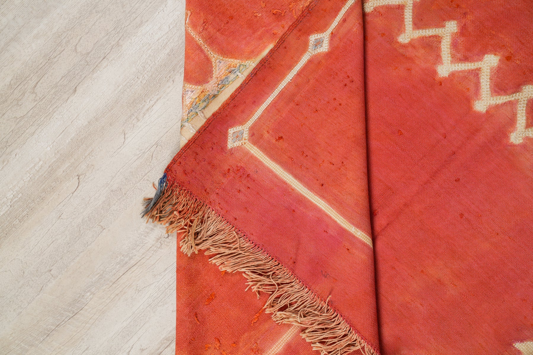 Vintage Moroccan Cactus Kilim 7'6" x 4'4"