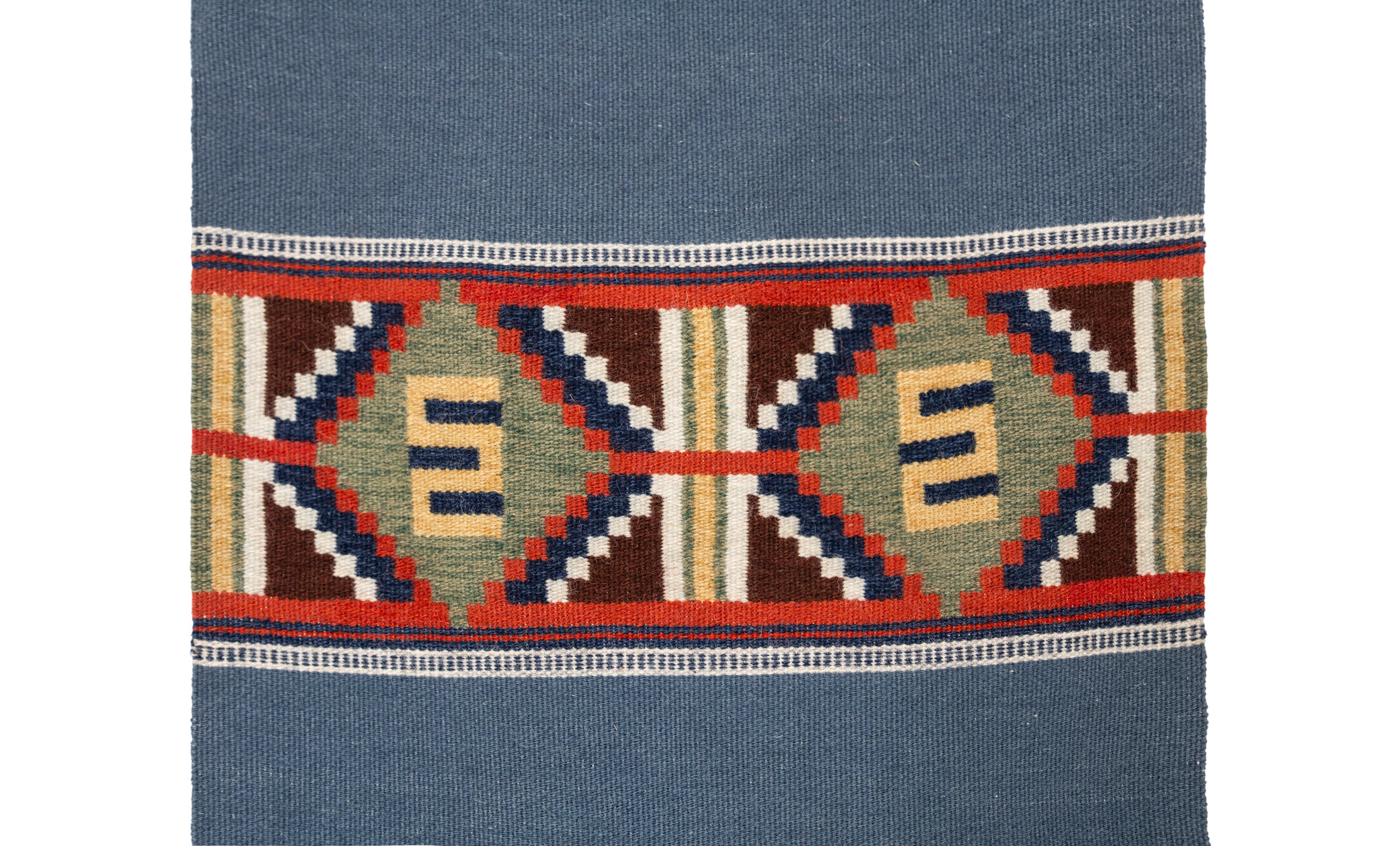 Vintage Scandinavian Table runner 5'8" x 1'4"