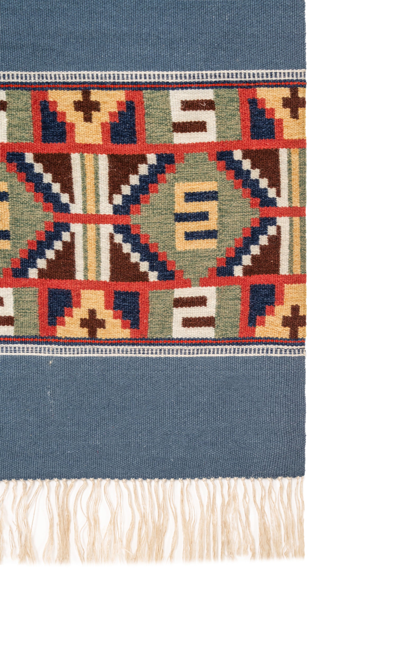 Vintage Scandinavian Table runner 5'8" x 1'4"