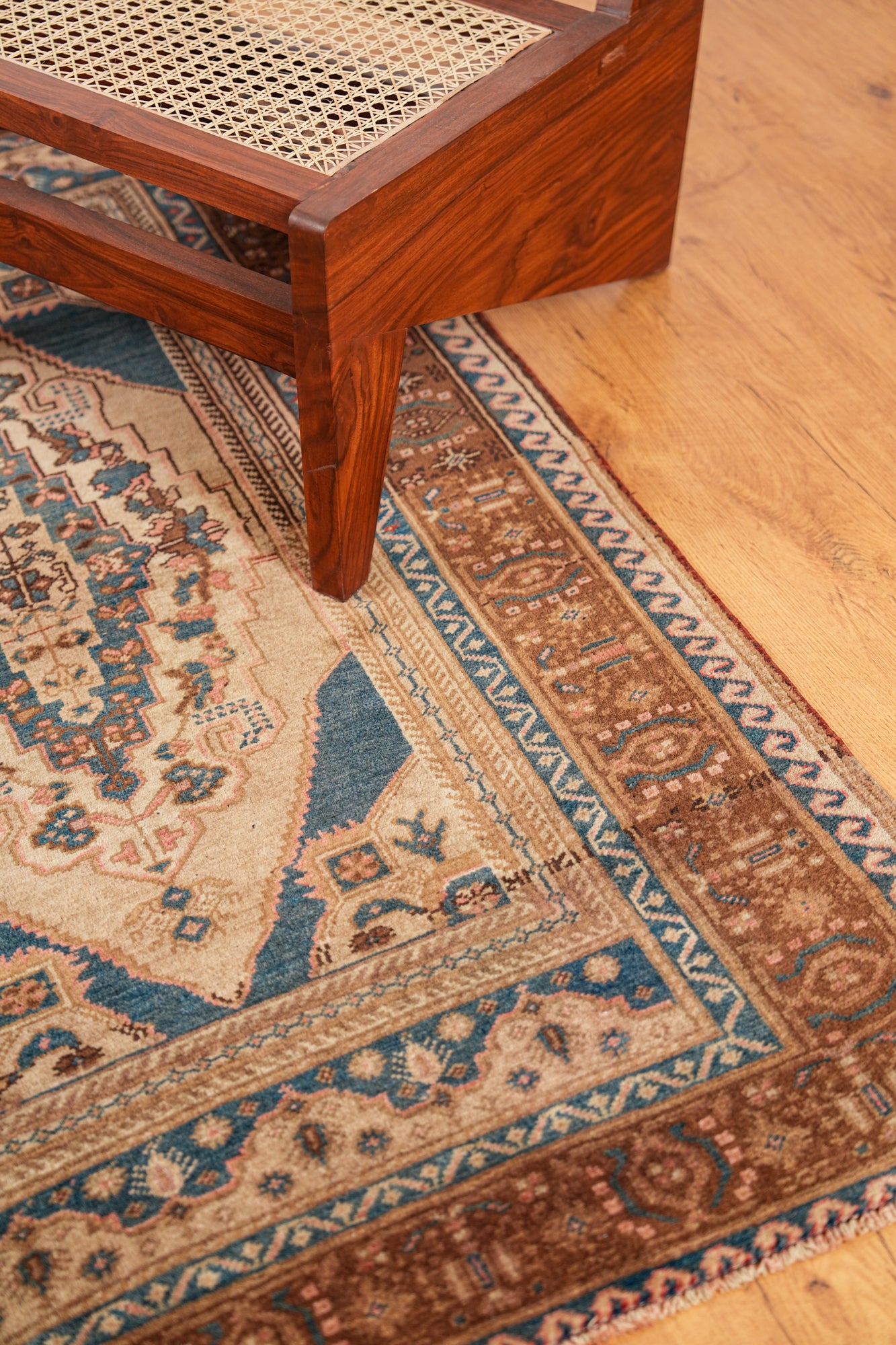 Vintage Turkish Tribal Rug 5'3" x 3'5"