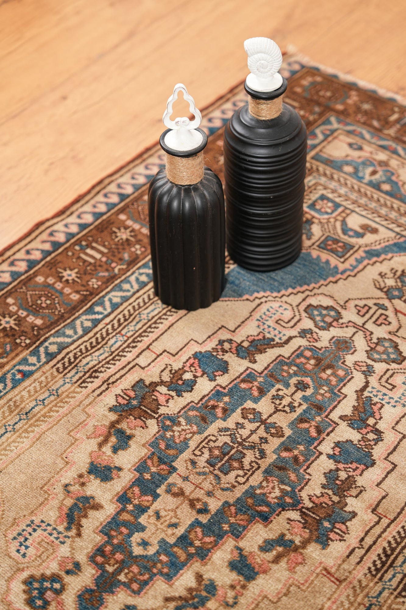 Vintage Turkish Tribal Rug 5'3" x 3'5"