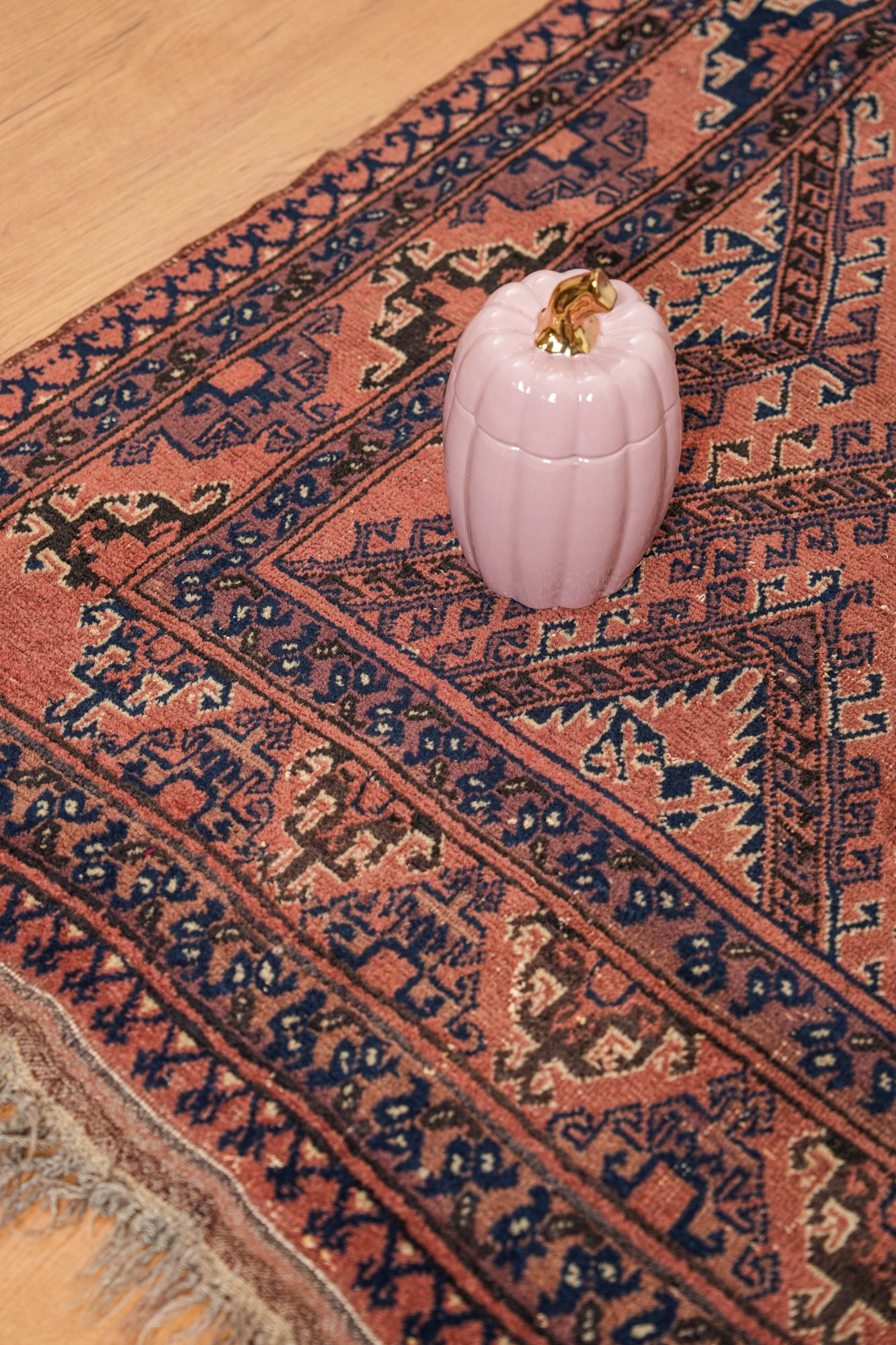 Vintage Turkmen Rug 6'4" x 3'2"