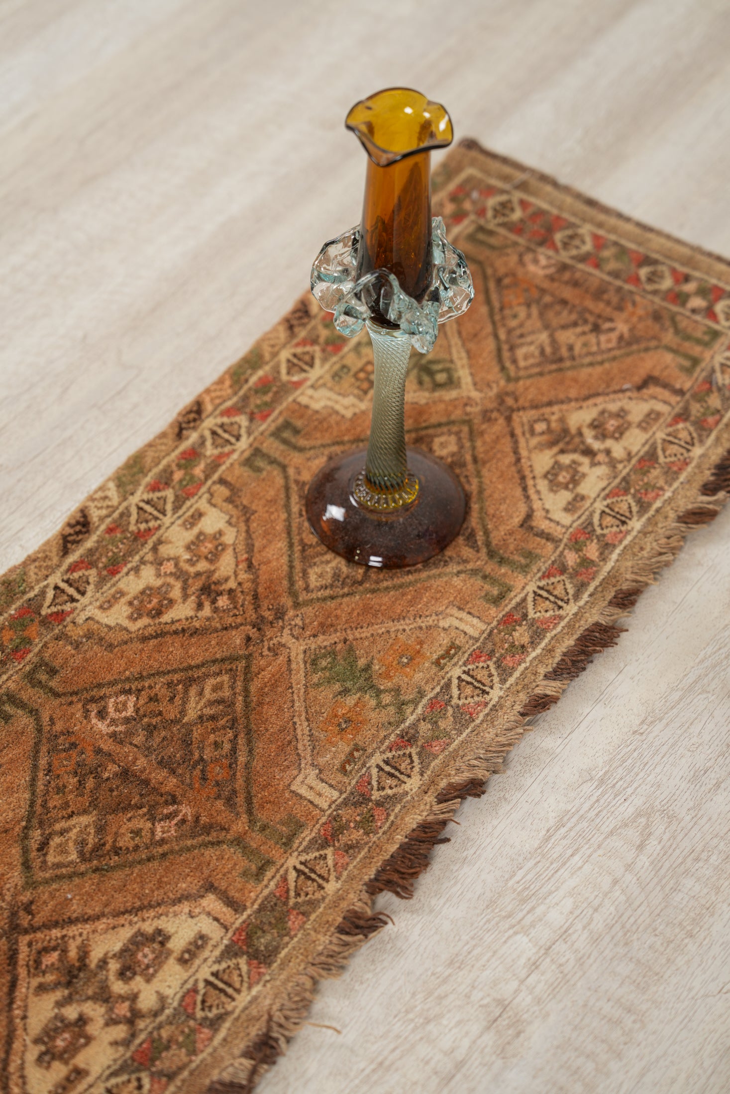 Vintage Turkmen Torba Rug 5'10" x 1'5"