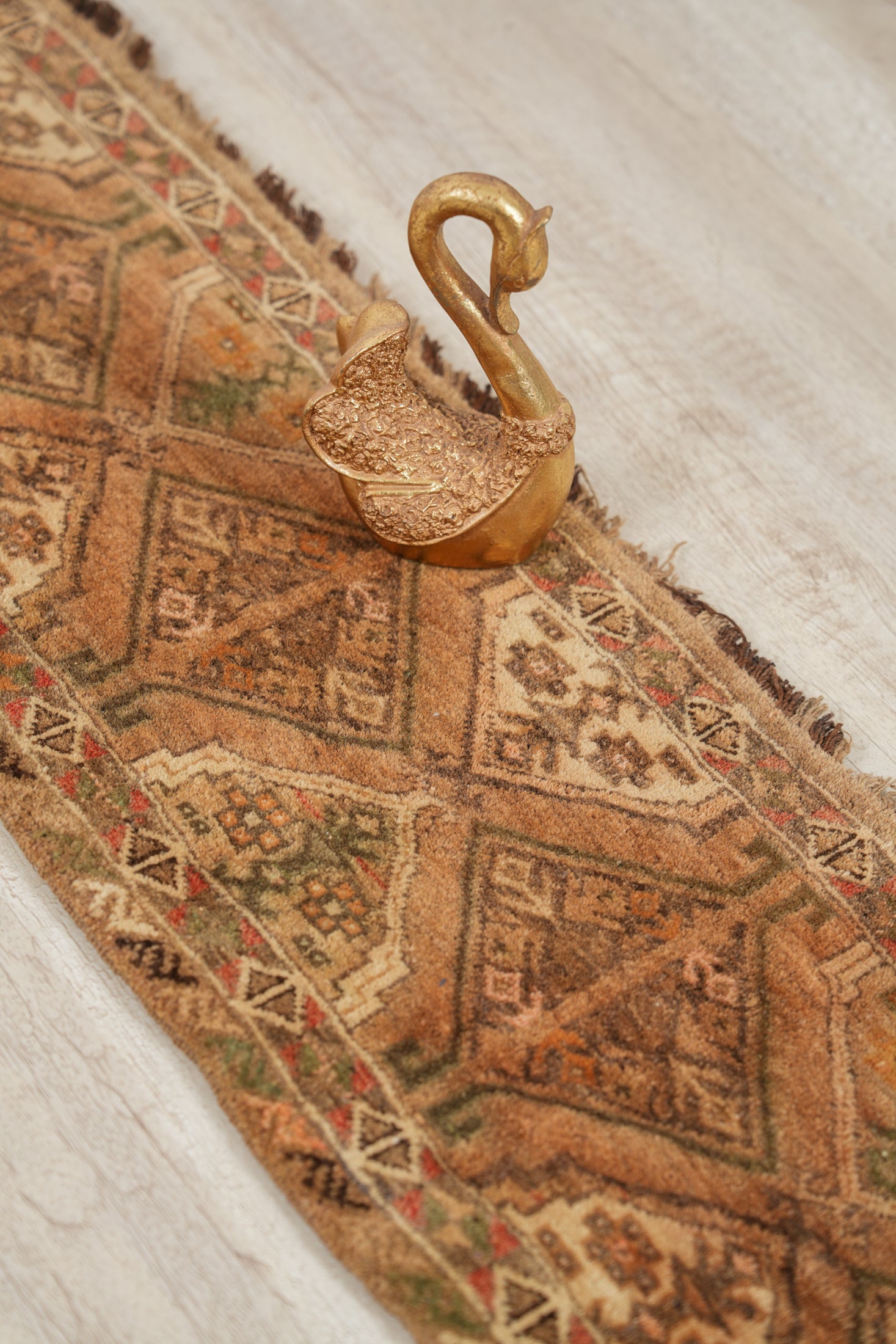 Vintage Turkmen Torba Rug 5'10" x 1'5"